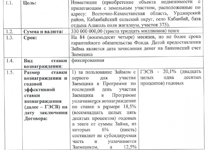 Как получить кредит от государства на захват бизнеса: история успеха из Алаколя  