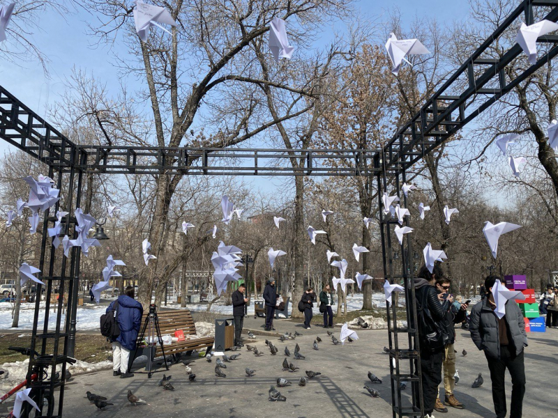 Как прошёл митинг «За достойную жизнь женщин!» в Алматы