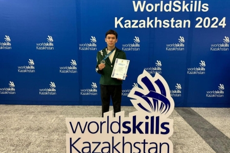 Область Абай подтвердила свои лидерские позиции на чемпионате WorldSkills-2024