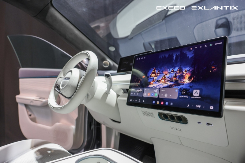 EXEED Exlantix ES и ET: премьера и тест-драйв на Auto Shanghai 2025