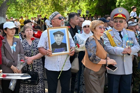 В области Абай широко отмечают 80-летие Великой Победы