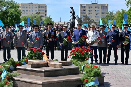 В области Абай широко отмечают 80-летие Великой Победы
