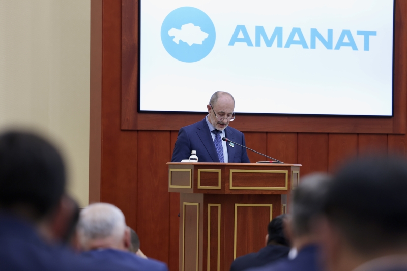Каждый закон, принятый в Мажилисе, разработан при активном участии фракции AMANAT