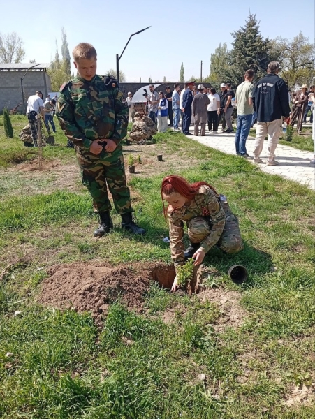 Можно памятник воздвигнуть… А можно посадить (фоторепортаж)