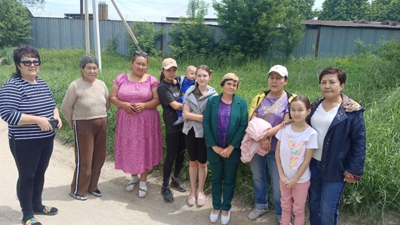 Нечистоты с туберкулёзного диспансера заливают село в Талгарском районе