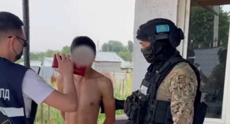 Крупную партию наркотиков изъяли полицейские в области Абай