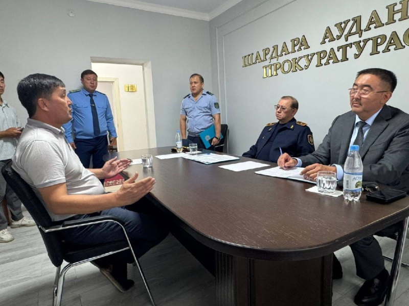 Водный кризис в Шардаре: ситуацию прокомментировали в прокуратуре