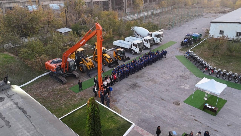 Водники Алматинской области получили новую спецтехнику