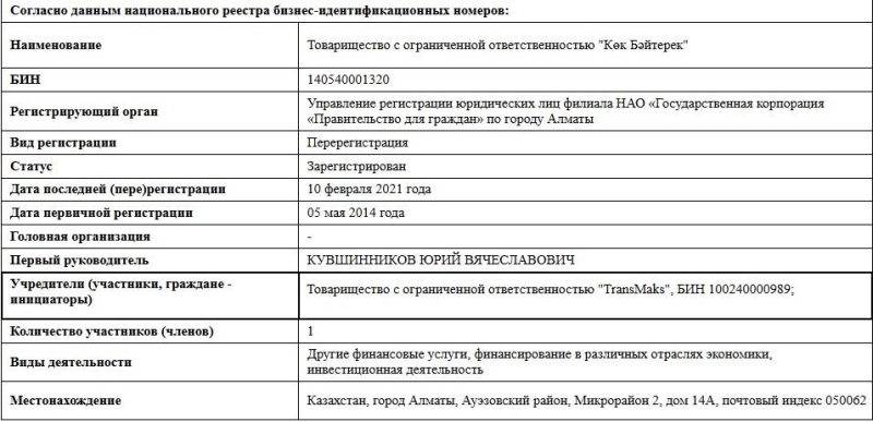 Дважды проданный ЖК и бывшая компания Кулибаева: новые загадки акординца Баялиева