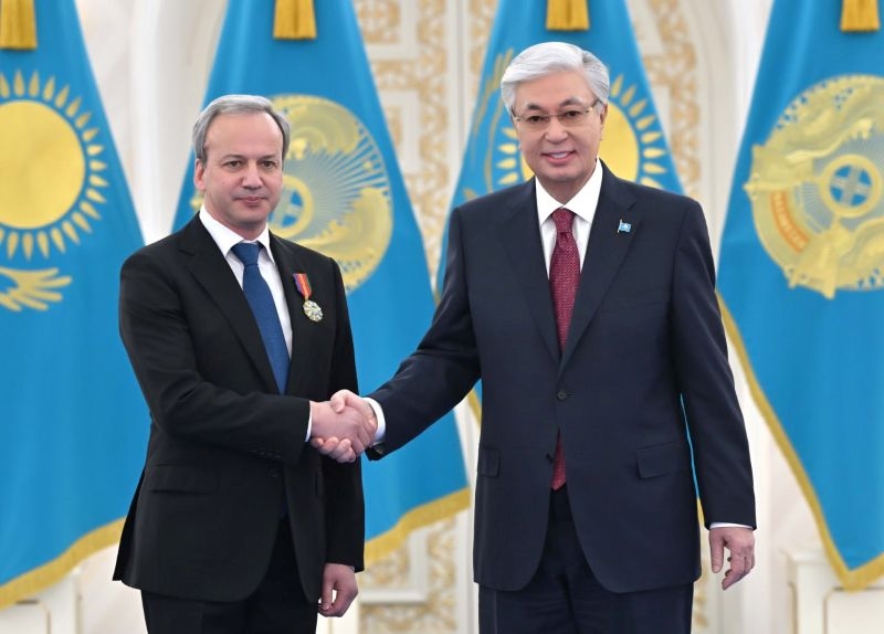 Касым-Жомарт Токаев принял главу FIDE