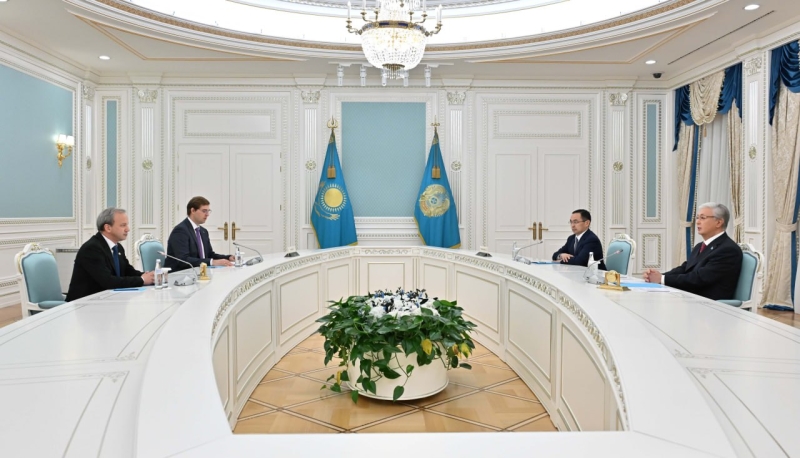 Касым-Жомарт Токаев принял главу FIDE