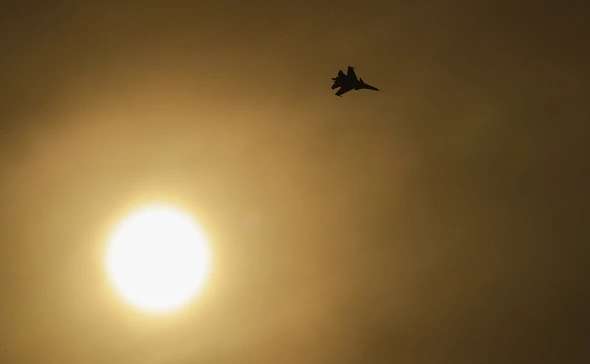 В России упал истребитель Су-30