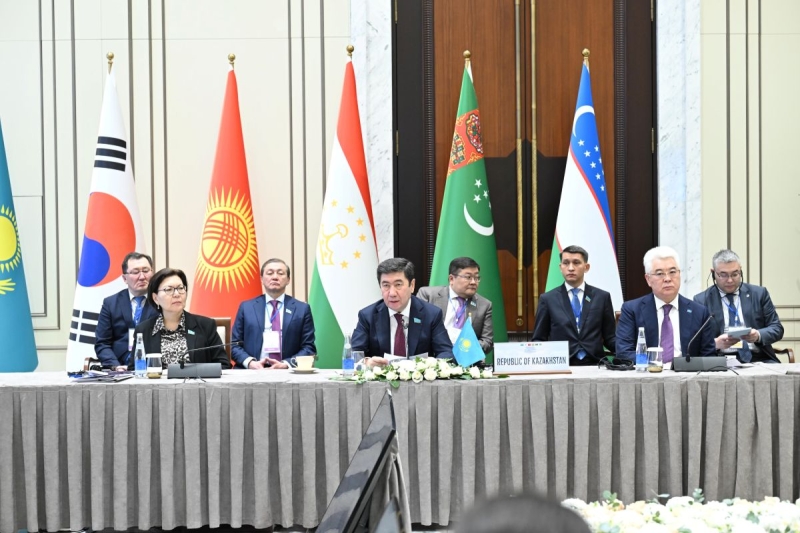 Ерлан Кошанов выступил на форуме парламентариев «Центральная Азия - Республика Корея»