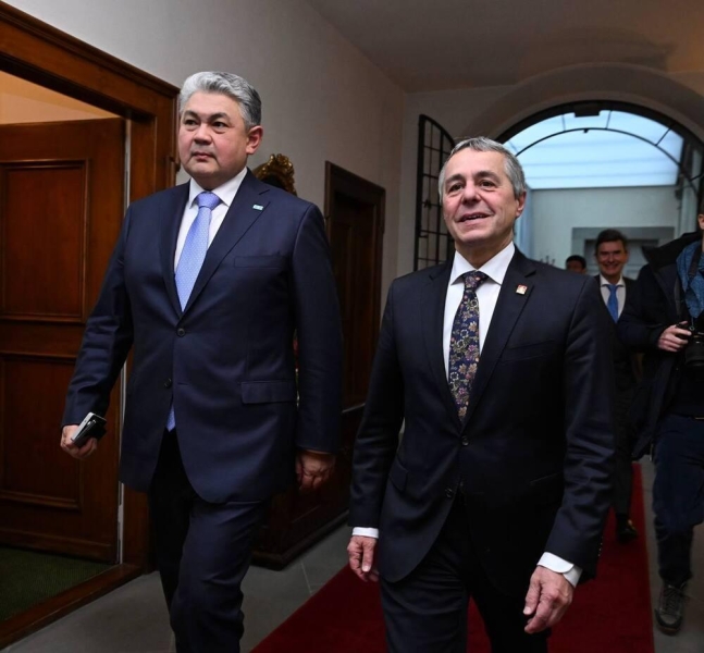 Казахстан и Швейцария нацелены на дальнейшее расширение партнерства