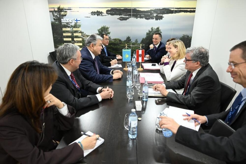 Министр иностранных дел Казахстана провел встречи с руководством ОБСЕ  