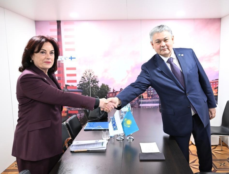 Министр иностранных дел Казахстана провел встречи с руководством ОБСЕ  