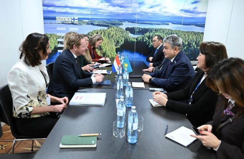 Министр иностранных дел Казахстана провел встречи с руководством ОБСЕ  