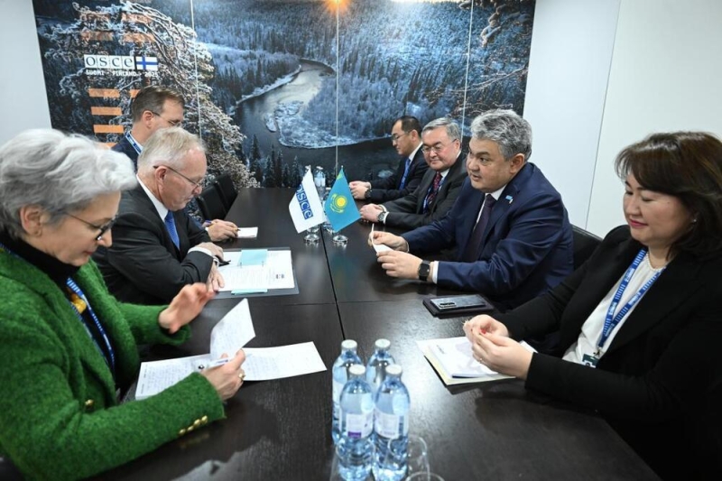 Министр иностранных дел Казахстана провел встречи с руководством ОБСЕ  