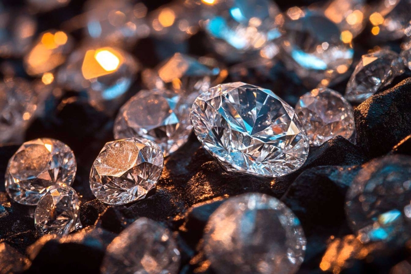 Цены на бриллианты упали на 10% за год