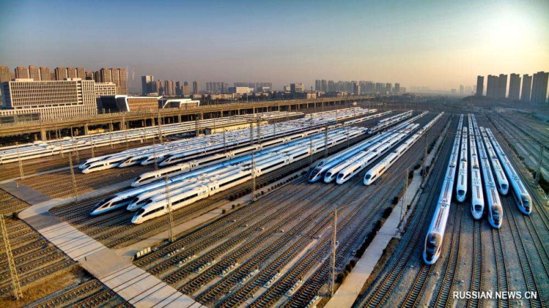 В Китае ожидают пик пассажирских перевозок на праздник Весны